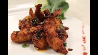 Chicken Wrapped Prawns | Sanjeev Kapoor Khazana