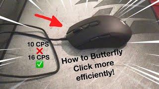 How To Butterfly Click More Efficiently | How To Aim While Butterfly Clicking