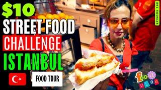 Indian foodie trying Turkish Street Foods in Istanbul within $10 - Ten dollar street food challenge