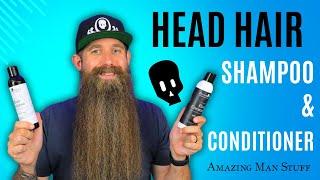 All Natural Head Hair Shampoo & Conditioner - Doctor Nicks Amazing Man Stuff!