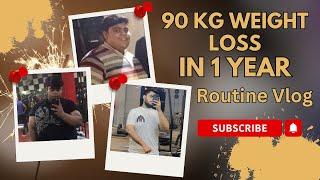 How i loss 90 kg weight just in 1 Year || full day vlog || #vedanshbajajvlogs #viralvideo #trending