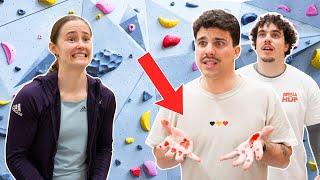 Becoming a BOULDERING CHAMPION ft. Chloe Caulier *Climbing*