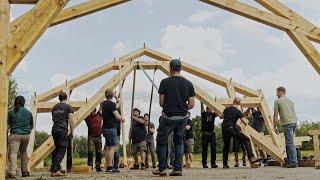 Traditional Timber Framing and Log Building Course, Spring of 2024