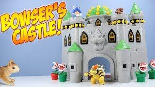 Super Mario Deluxe Bowser's Castle Playset World of Nintendo Toys