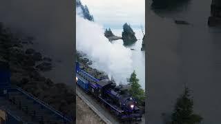 Oregon Coast Scenic Railroad's Candy Cane Express.