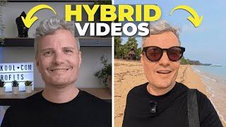 Start HYBRID vlogging on Youtube in 2025