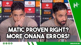Matic proven RIGHT about Onana? Amorim reacts to more ERRORS | Lyon 2-2 Man United