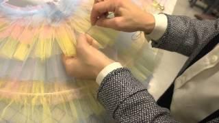 Constructing a Classical Ballet Tutu (Part 5: Hooping & Quilting the Skirt) - University of Akron