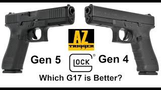 Glock17 Gen4 vs Gen5 Comparisons - which one is better?