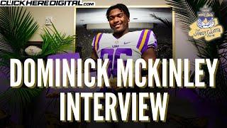 LSU Football | Future STAR Freshman DT Dominick McKinley PREVIEWS Year 1