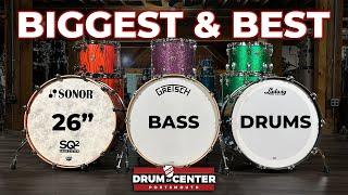 Biggest and Best Bass Drum Battle | 3 Massive Kits Compared!