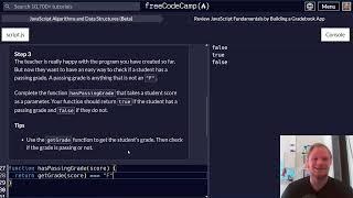 Review javaScript Fundamentals by Building a Gradebook App | FreeCodeCamp