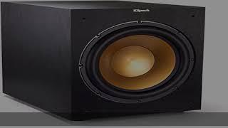 Klipsch 12" 400 Watts Wireless Subwoofer Brushed Black Vinyl (R-12SWi)