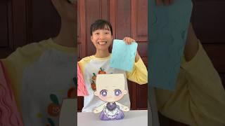 Tạo Kiểu Tóc Búp Bê Bằng Giấy Thú Vị Quá #shorts #chiuctoy #review