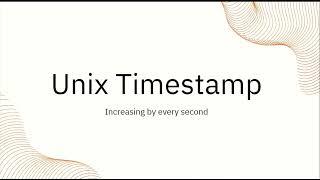 UNIX Timestamp | What is unix timestamp and how it calculate? Twist on 2038