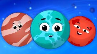 Eight Little Planets, Learning Video for Kids by Mr Fruit