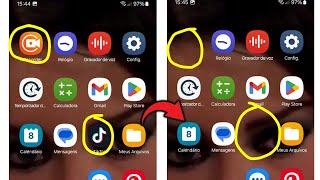 Como OCULTAR APLICATIVOS do Smartphone SAMSUNG | Sem Enrolação