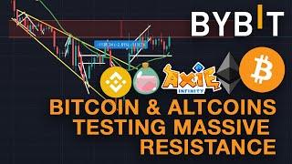 BITCOIN AND ALTCOINS ARE NOW TESTING THIS MASSIVE RESISTANCE!! +BNB/SLP/ETH Update || Crypto Tagalog