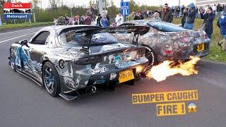 Tuner Cars leaving GR8-ICS 2022 - RX7 Caught FIRE, Regera, 800HP Supra, SRT Hellcat, RS2 Avant,...