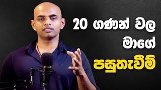 වයස 20 ගණන් වල මාගේ පසුතැවීම් - Regrets of my 20's and what you can learn from it