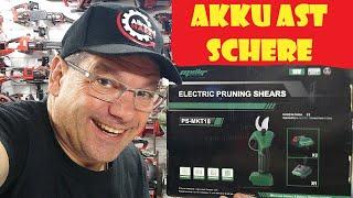 Akku Astschere von mellif für Makita Akku im HÄRTETEST @FrüchtlHarry