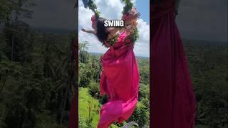 Bali swing in best cafe of Bali #baliswing #bali #indonesia #adventure #travel #contentcreator #yt