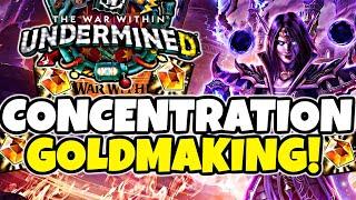 My Favorite Goldmaking Setup for Concentration in The War Within Patch 11.1!