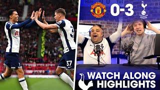 STATEMENT MADE! Spurs Demolish Man Utd At Old Trafford! Man Utd 0-3 Tottenham[WATCHALONG HIGHLIGHTS]