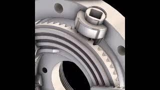 chuck back side mechanism 3D