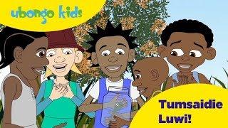 Ubongo Kids Webisode 42 - Tumsaidie Luwi! | Kundi la Wanyama