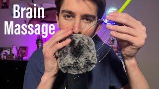 ASMR Brain Massage for SLEEP | Fluffy Mic Scratching and Plucking