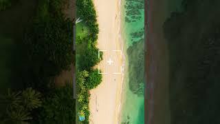 Aerial view of drone photography and video! #dronephotography #video #tropical #beach