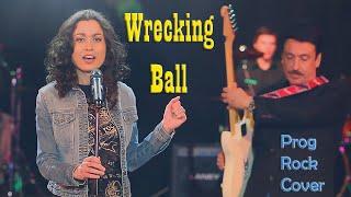 Miley Cyrus - Wrecking Ball - Sympho Prog Rock Cover (Remastered) -  Anastasia Kochorva