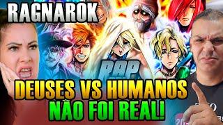 Policial e Mãe Evangélica reagindo a Rap do RAGNAROK | Deuses VS Humanos | ESPECIAL 300K