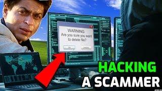 ACCESSING A SCAMMER'S PC & DELETING HIS FILES!