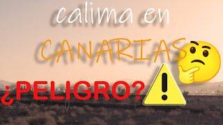 ️ CALIMA en CANARIAS: ¿es un peligro?  DUST STORMS in CANARY ISLANDS: are they dangerous?