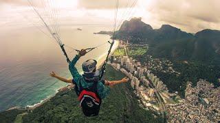 FIRST TIME PARAGLIDING | RIO DE JANEIRO, BRAZIL