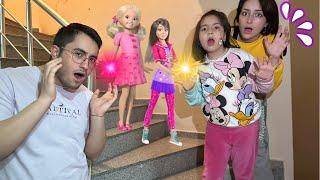 ZEYNEP HİRANUR EVİMİZDE SİHİRLİ BEBEK 2 TANE VAR/بابا جاب لي بالون - جنى مقداد | طيور بيبي