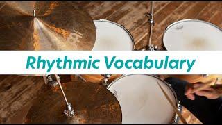 The "Rhythmic Vocabulary" Drum Solo - JP Bouvet Method Course Vocab