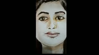 Girl portrait, Artist Hema Rajput Etawah