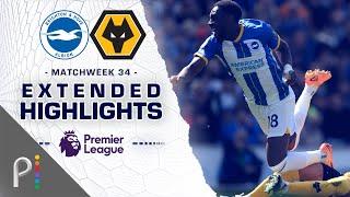 Brighton v. Wolves | PREMIER LEAGUE HIGHLIGHTS | 4/29/2023 | NBC Sports