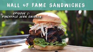 Chef Matt Basile's Jerk Chicken Sandwich Recipe | Best BBQ Sandwich | Hall of Fame Sandwiches