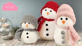 DIY ️ How to Make a SNOWMAN with Socks 2 Easy Ways Christmas Decoration Ideas ️Crafts for Kids