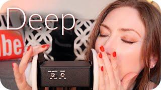 ASMR DEEP Ear Breathing & Ear Attention ️ (NO TALKING) Calming Sounds for Sleep & Anxiety Relief
