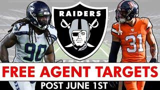 Raiders Free Agent Targets Post June 1st | NFL Free Agency Rumors