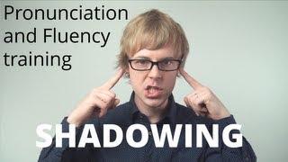 English Speaking Practice | How to improve your English Speaking and Fluency: SHADOWING