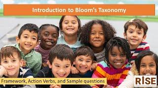 Introduction to Blooms Taxonomy