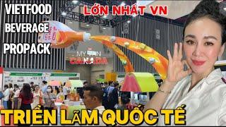 TRIỂN LÃM QUỐC TẾ THỰC PHẨM & ĐỒ UỐNG LỚN NHẤT VIỆT NAM TẠI SÀI GÒN.