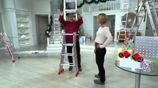 Little Giant 24-in-1 17' Ladder with Work Platform and Wheels on QVC