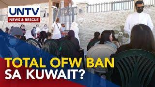 Total deployment ban sa Kuwait kasunod ng pagpatay sa isang OFW, hindi pa ikinokonsidera – DMW